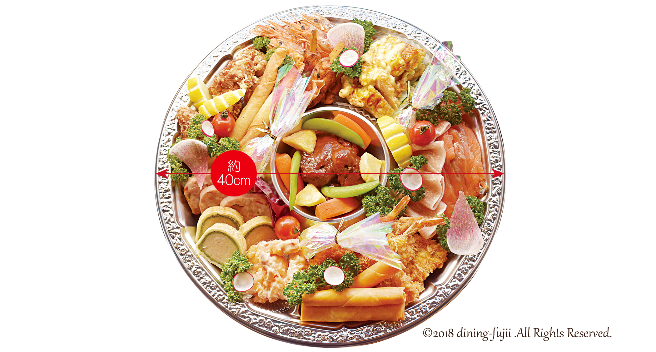 年末オードブル（3～4人前）